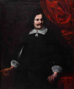 Giovanni Bernardo Carbone (Genova, 1616 – 1683), Ritratto di Gentiluomo, 1650 ca.